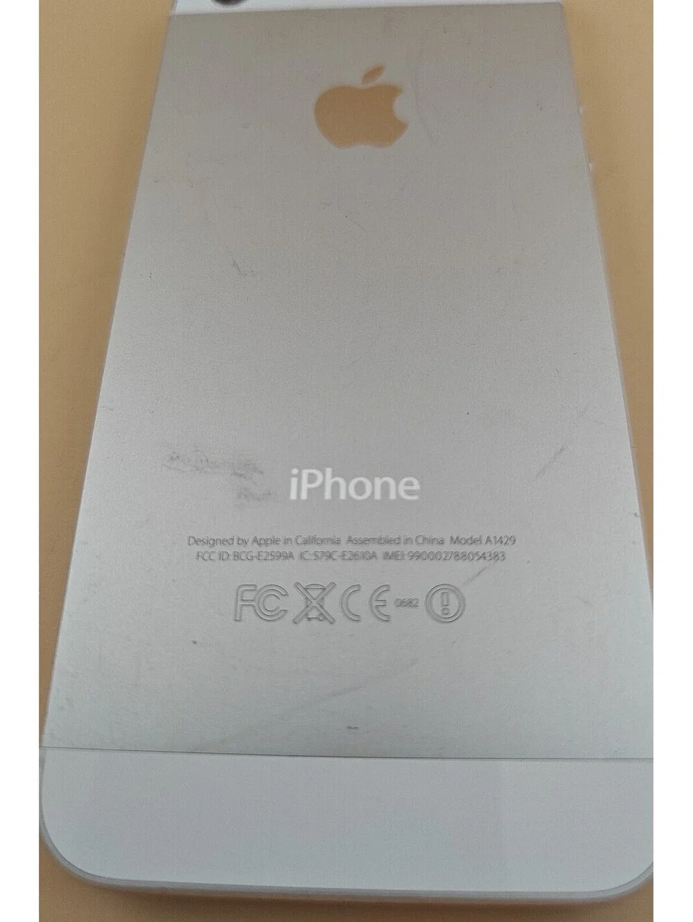 Apple iPhone 5 A1429 GSM CDMA White No Power For Parts/Repair Only